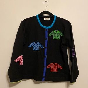 Knit vintage sweater Small